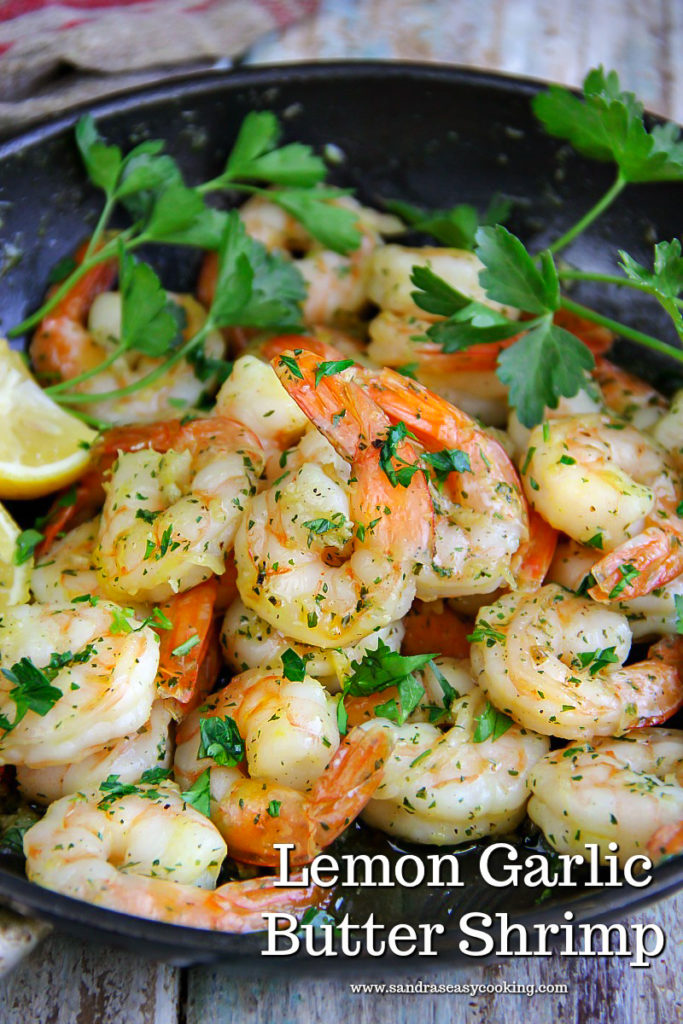 Lemon Garlic Butter Shrimp Recipe 