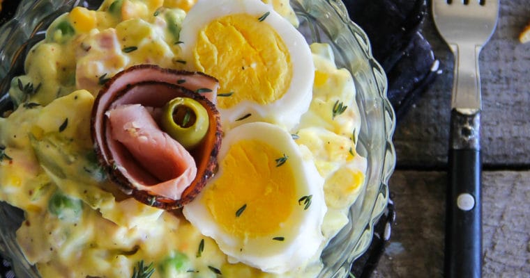 Tasty Russian Olivier Salad