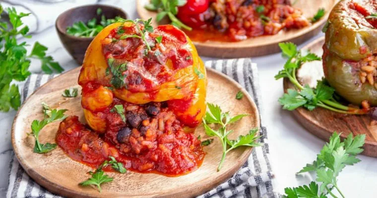 Vegetarian Stuffed Peppers