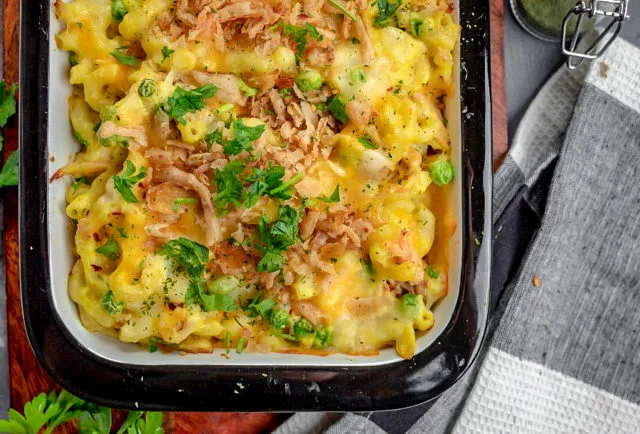 Baked Pasta with Chicken Casserole