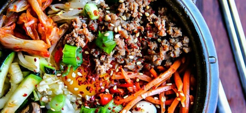 Korean Mixed Rice Bowl—Bibimbap