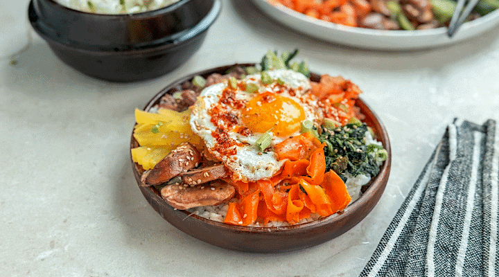 Bibimbap, Korean Rice Bowl