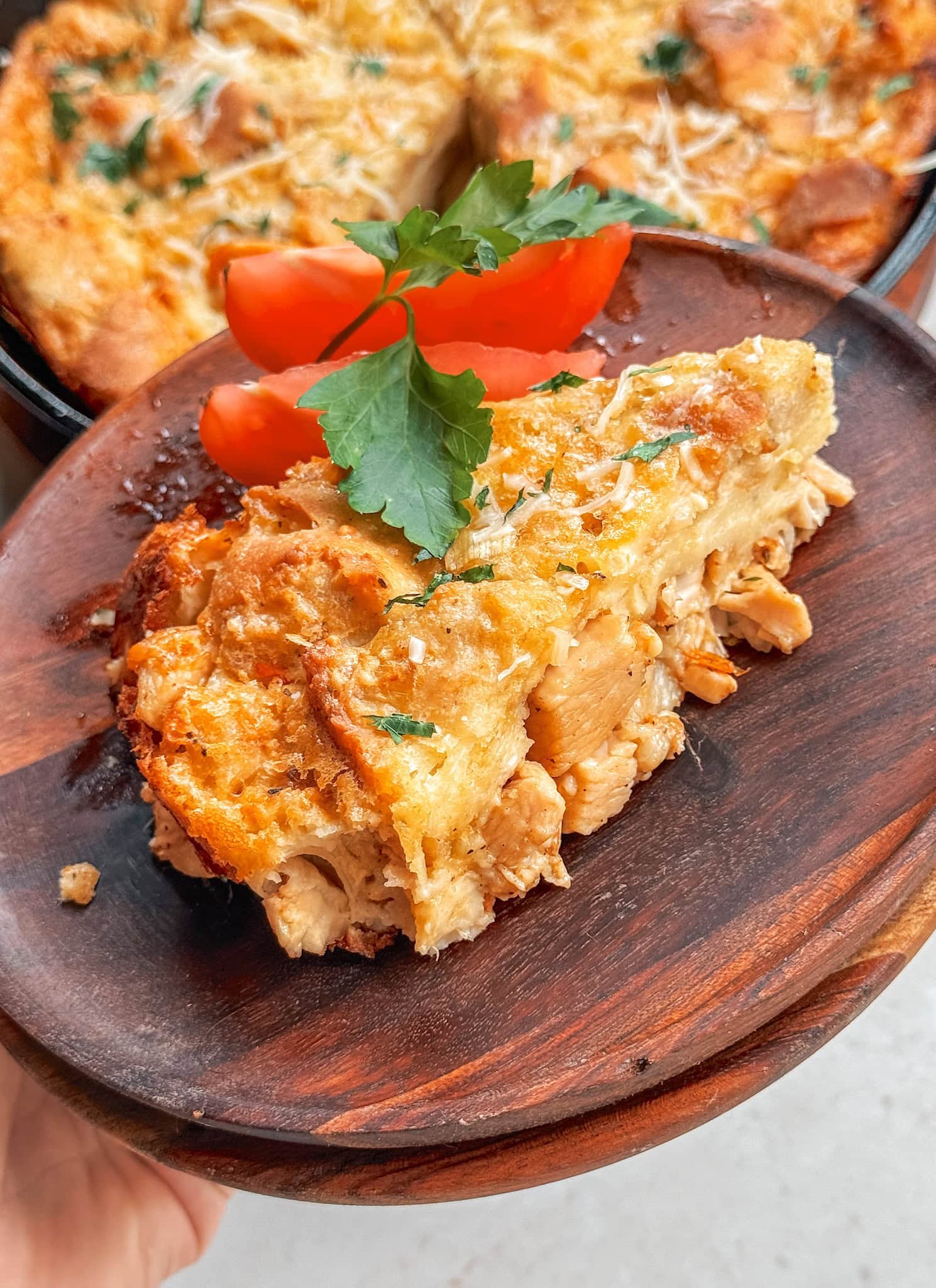 Bread pudding Savory