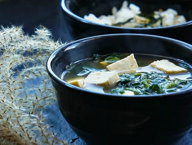 Spinach and Tofu Soup