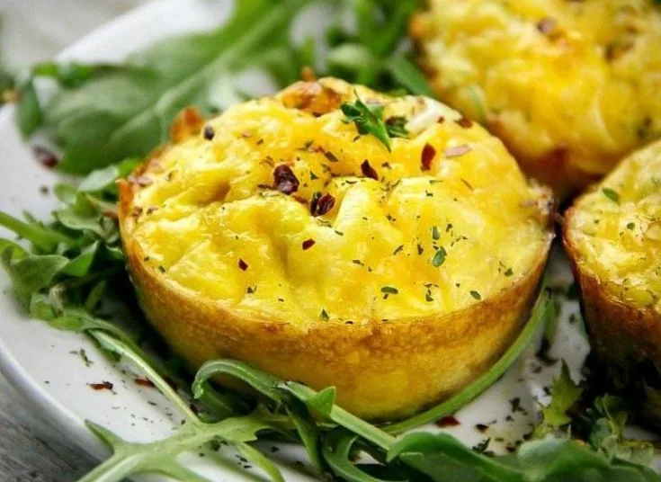 Mini Meatless Frittata Cups Recipe