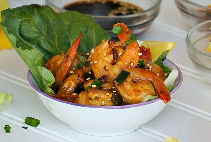 Sweet and Spicy Shrimps