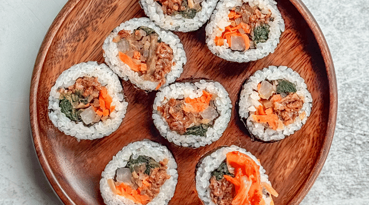 Lunch Box: Korean Sushi Roll, Kimbap