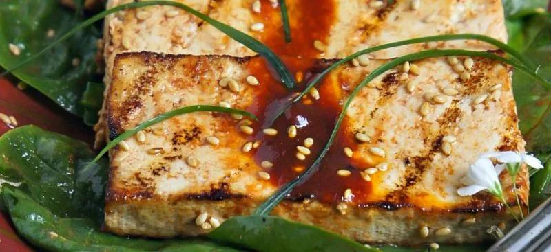 Grilled Marinated Tofu