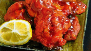 Chicken Wings in Honey Sriracha Sauce