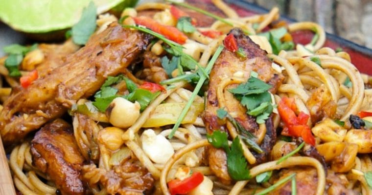 Thai Chicken Noodle Stir Fry