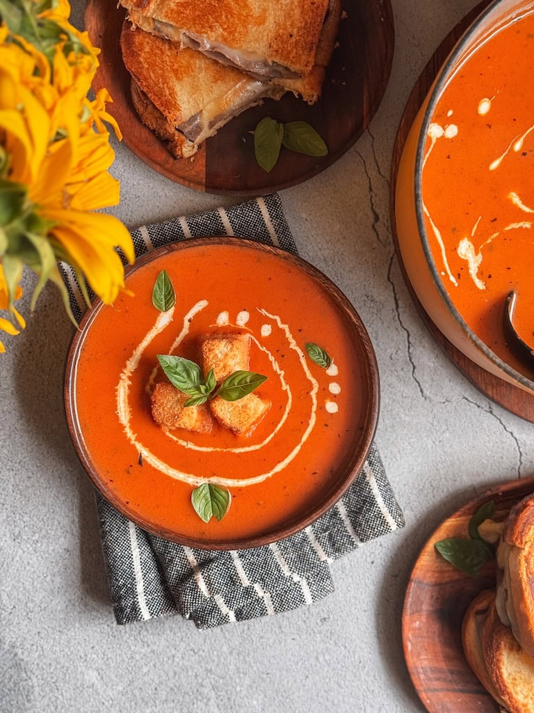 Creamy Roasted Tomato Soup