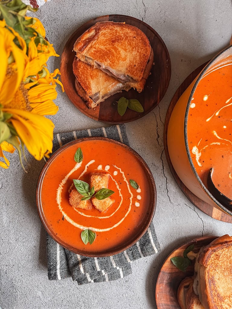 Creamy Roasted Tomato Soup