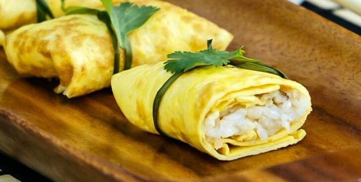 Japanese Omelette Parcels