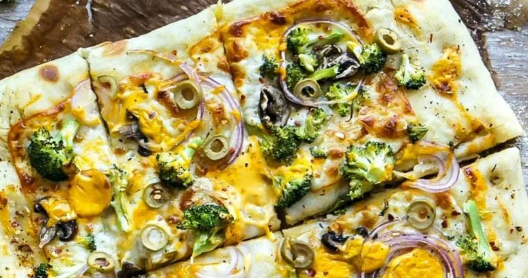 Artisan Broccoli Pizza