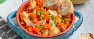 This Chicken, Pea and Potato Soup is an easy one-pot meal made with tender chicken, Yukon Gold potatoes, peas, carrots, and a flavorful broth. Perfect for cozy family dinners.