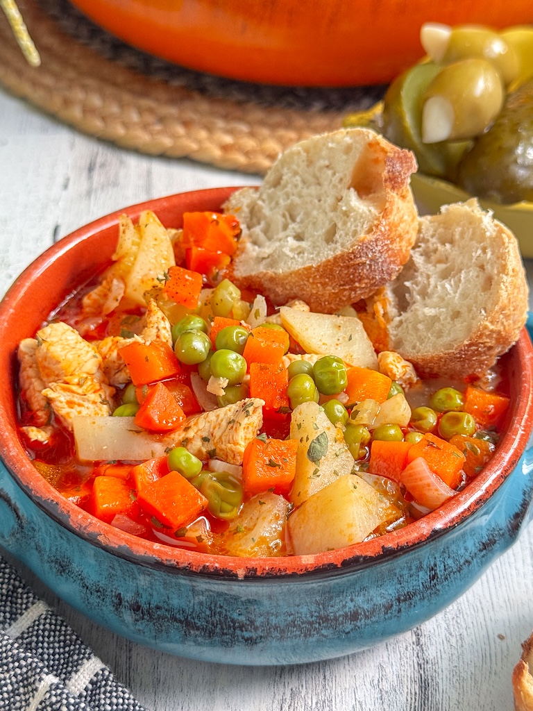 Chicken, Pea and Potato Soup - Easy One-Pot Comfort Food Recipe