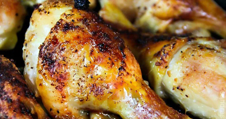 Marinated Baked Chicken Drumsticks
