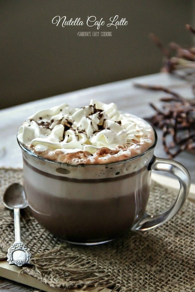 Nutella Cafe Latte - Sandra's Easy Cooking