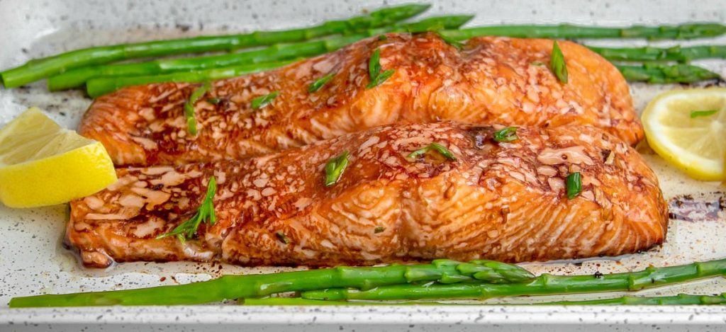 Soy Sauce Marinated Salmon - Sandra's Easy Cooking