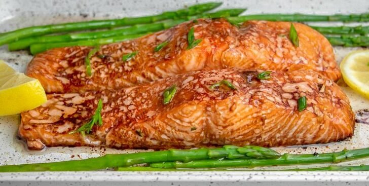 Delicious recipe for Soy Sauce Marinated Salmon