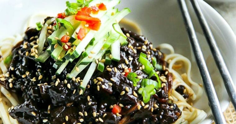 Black Bean Noodles -Jjajangmyeon