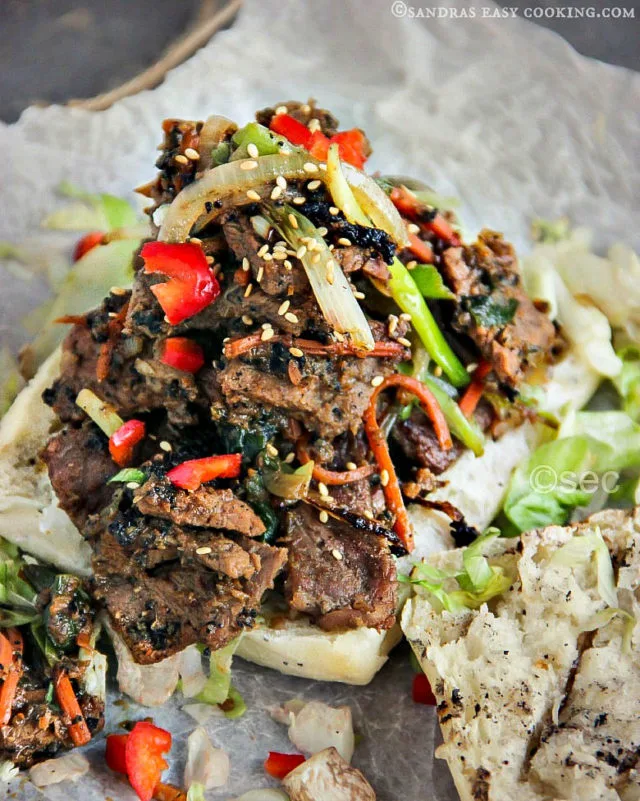 Bulgogi Ciabatta Sandwich Recipe