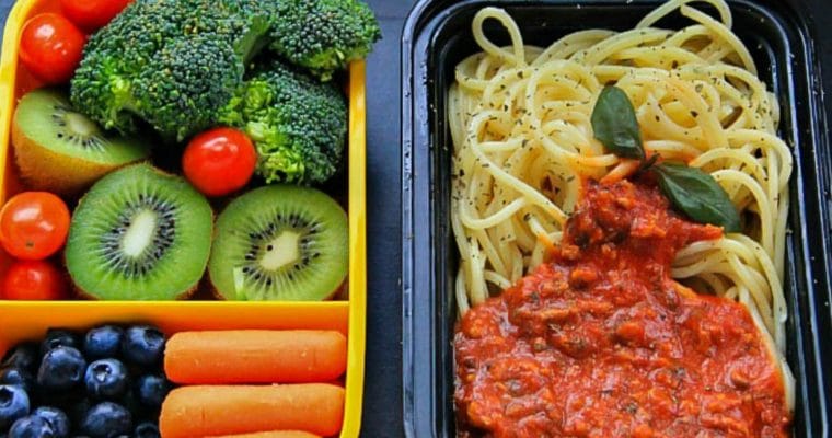 Lunch Box: Spaghetti with Beef Sauce