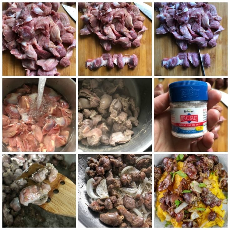 Sauteed Chicken Gizzards Sandra's Easy Cooking