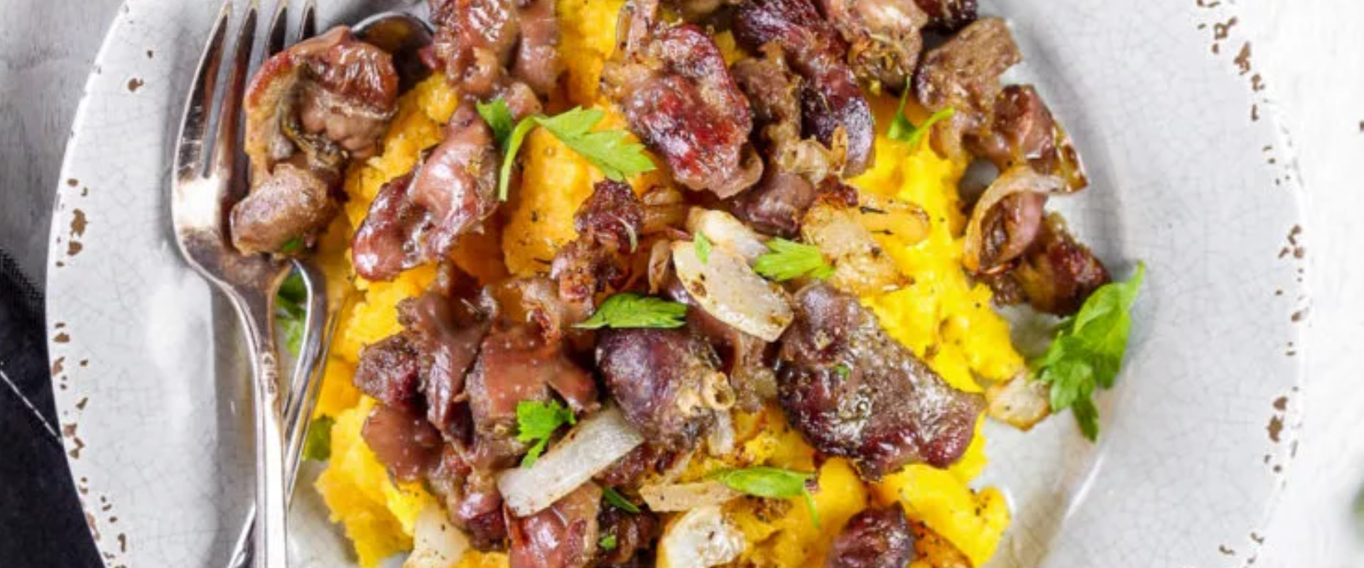 Sauteed Chicken Gizzards