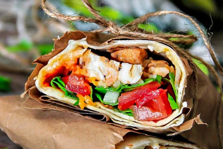 Mesquite Chicken Wrap