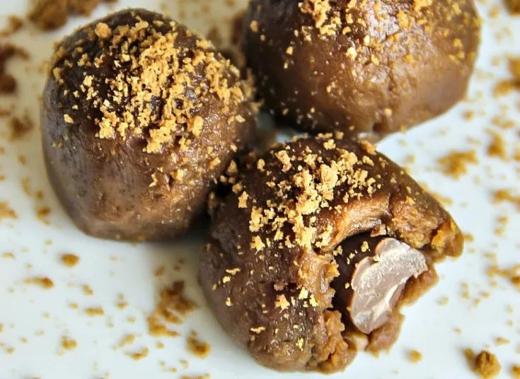 Nutella and Biscoff Truffles