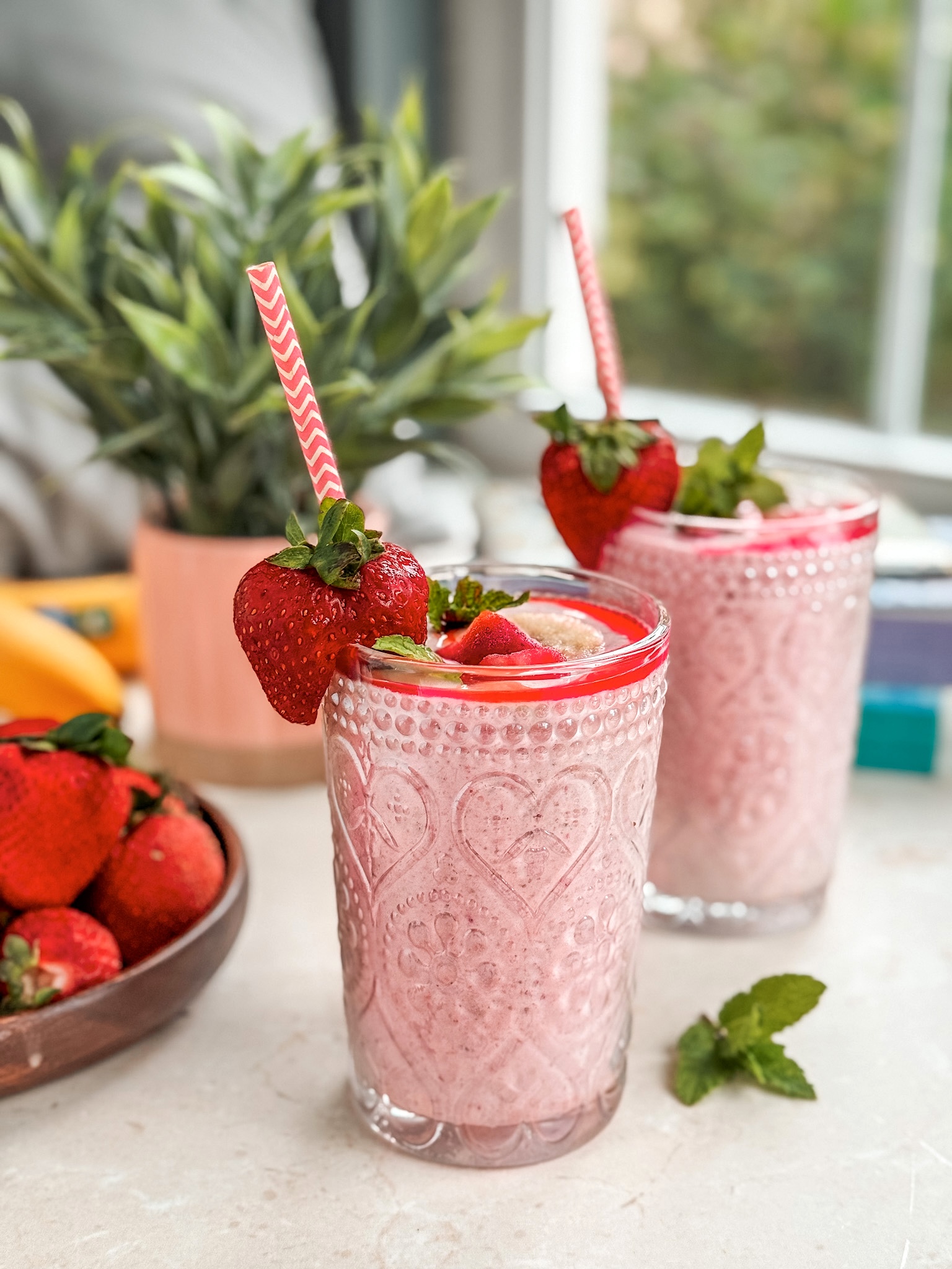 Strawberry Banana Smoothie