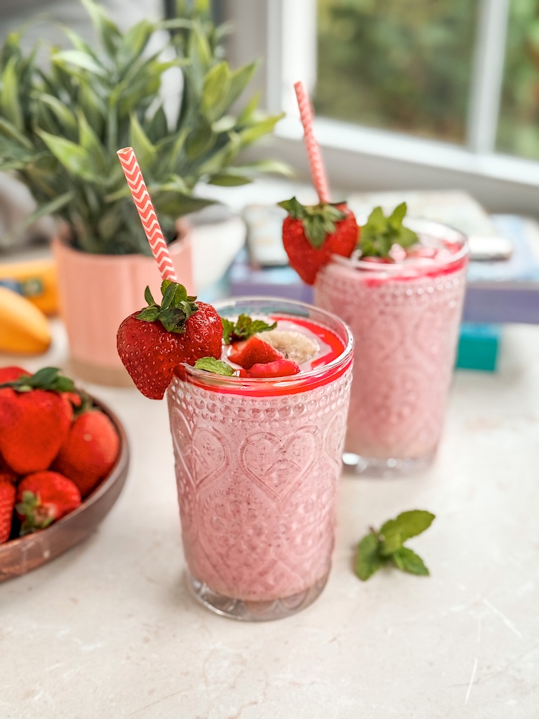 Strawberry Banana Smoothie