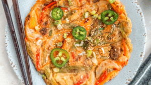 Crispy Korean Vegetable Pancakes