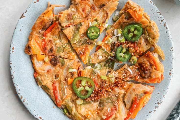 Crispy Korean Vegetable Pancakes Recipe