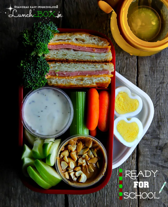 Lunch Box Biscuit Deli Turkey Sandwiches