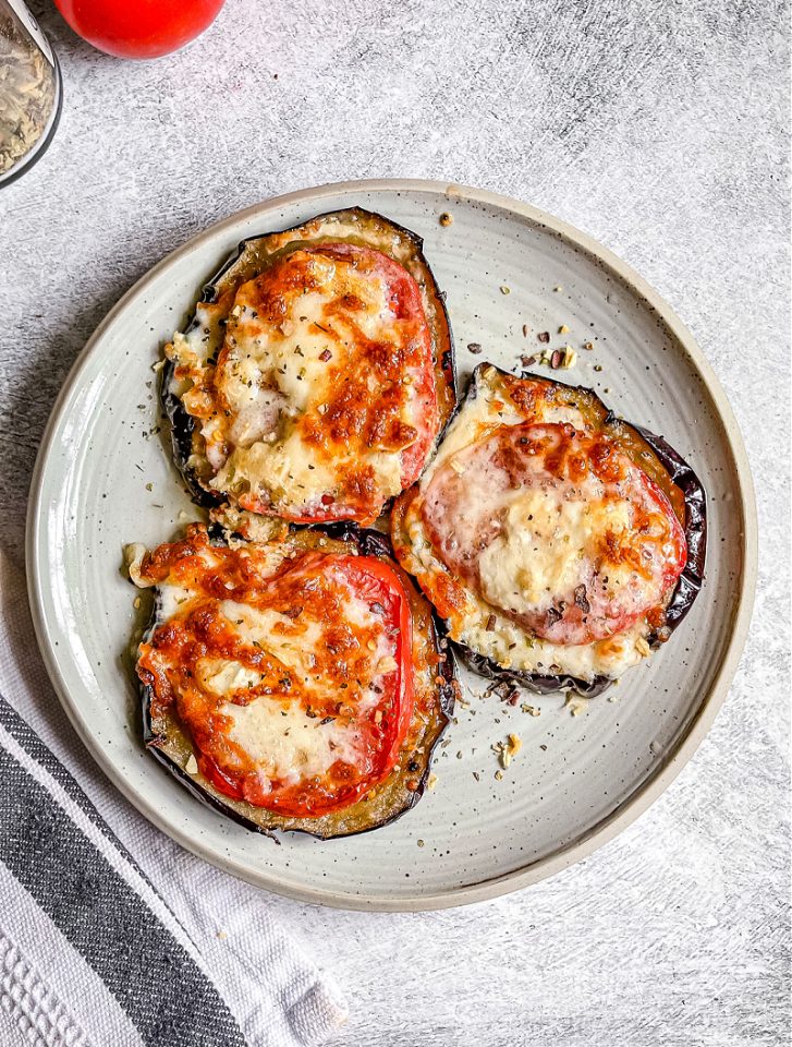 Crustless Eggplant Pizza - Sandra's Easy Cooking