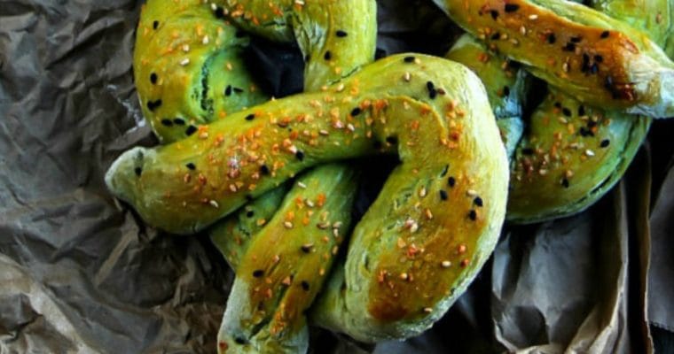 Green Tea Soft Pretzels Recipe