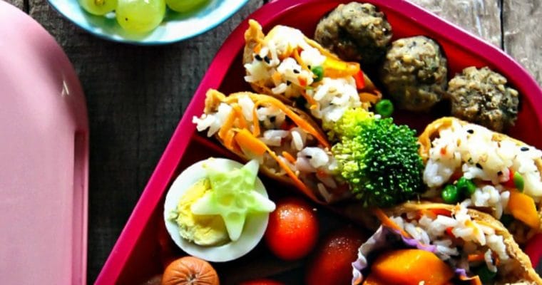 Lunch Box: Yubu Chobap (Inarizushi)