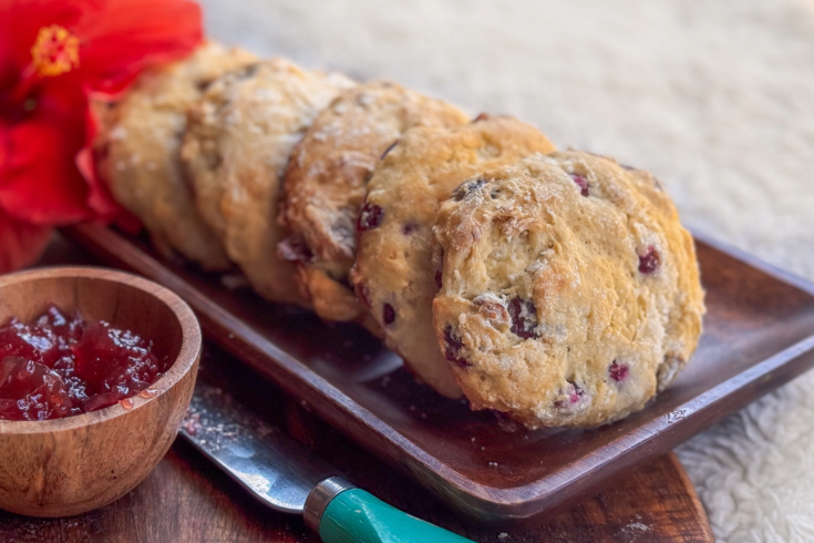Sweet Biscuits with Pomegranate 