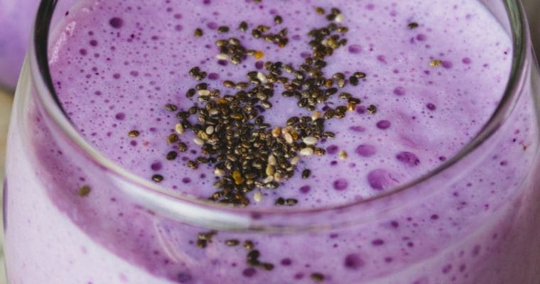 Blueberry Banana Yogurt Smoothie