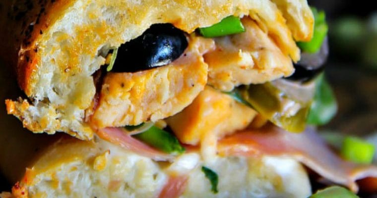 Grilled Chicken and Ham Sandwich
