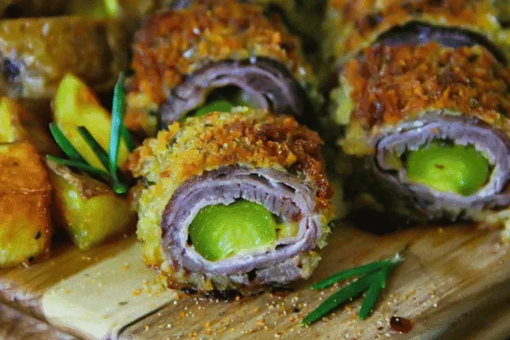 Serbian Breaded Rolled Cutlet