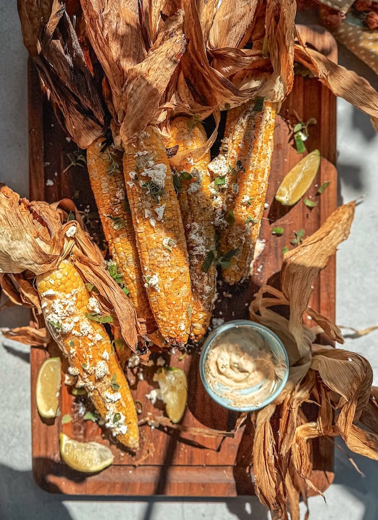 Grilled Corn on the Cob