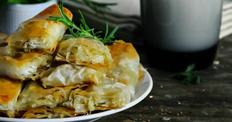 Phyllo Dough Potato Pie Pastry