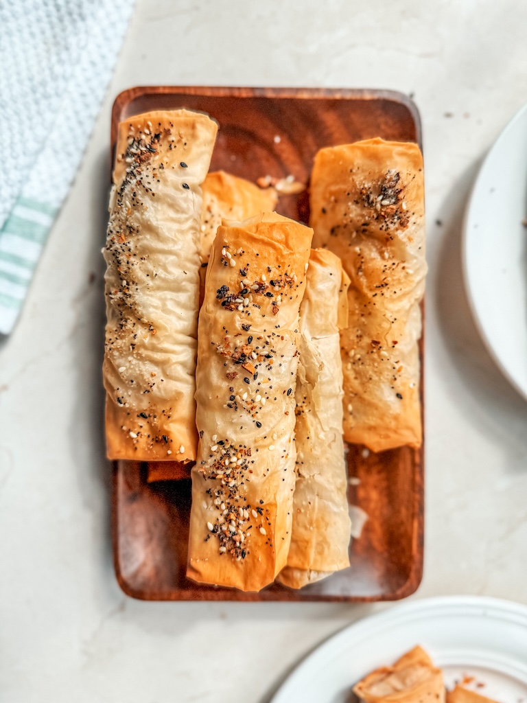 Phyllo Dough Potato Pie Rolls