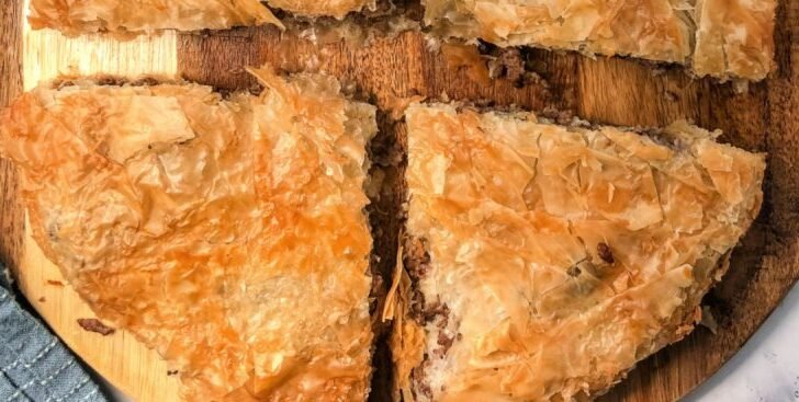 Phyllo Meat Pie Pastry