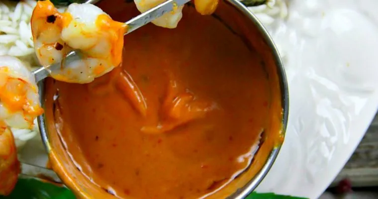 Thai Peanut Dipping Sauce