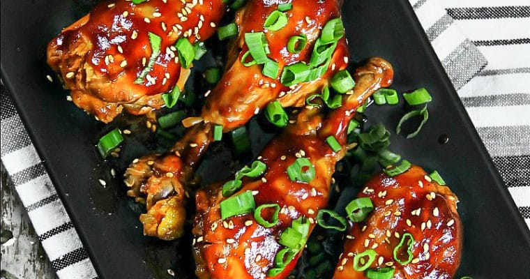Slow Cooked BBQ Chicken Drumsticks