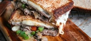 Roasted Beef Grilled Cheese Sandwich